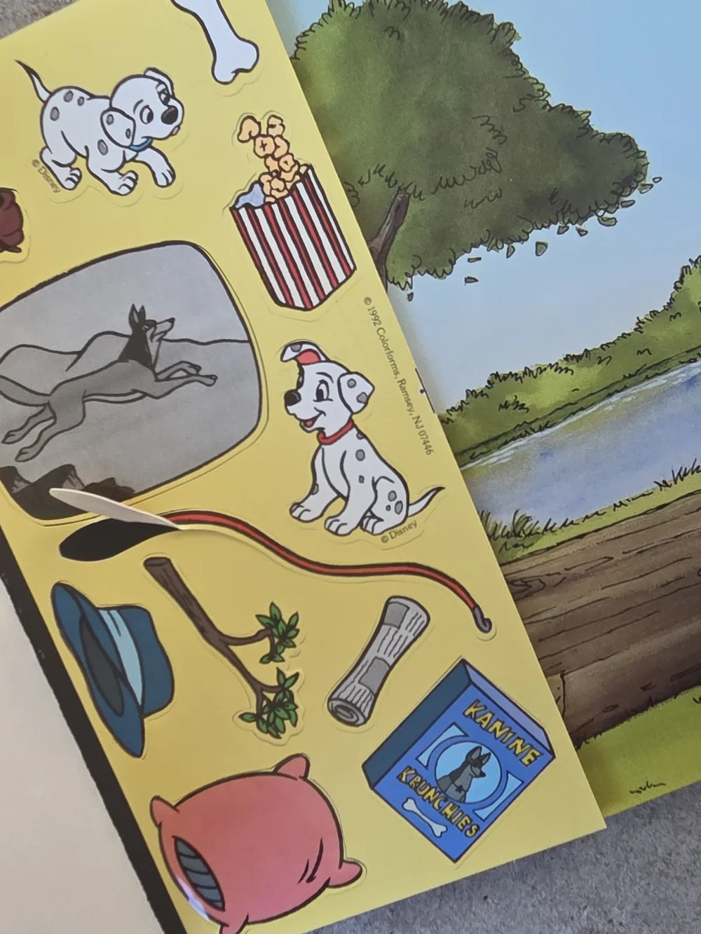 Colorforms Book: 101 Dalmatians  Little Mermaid And Mickey-